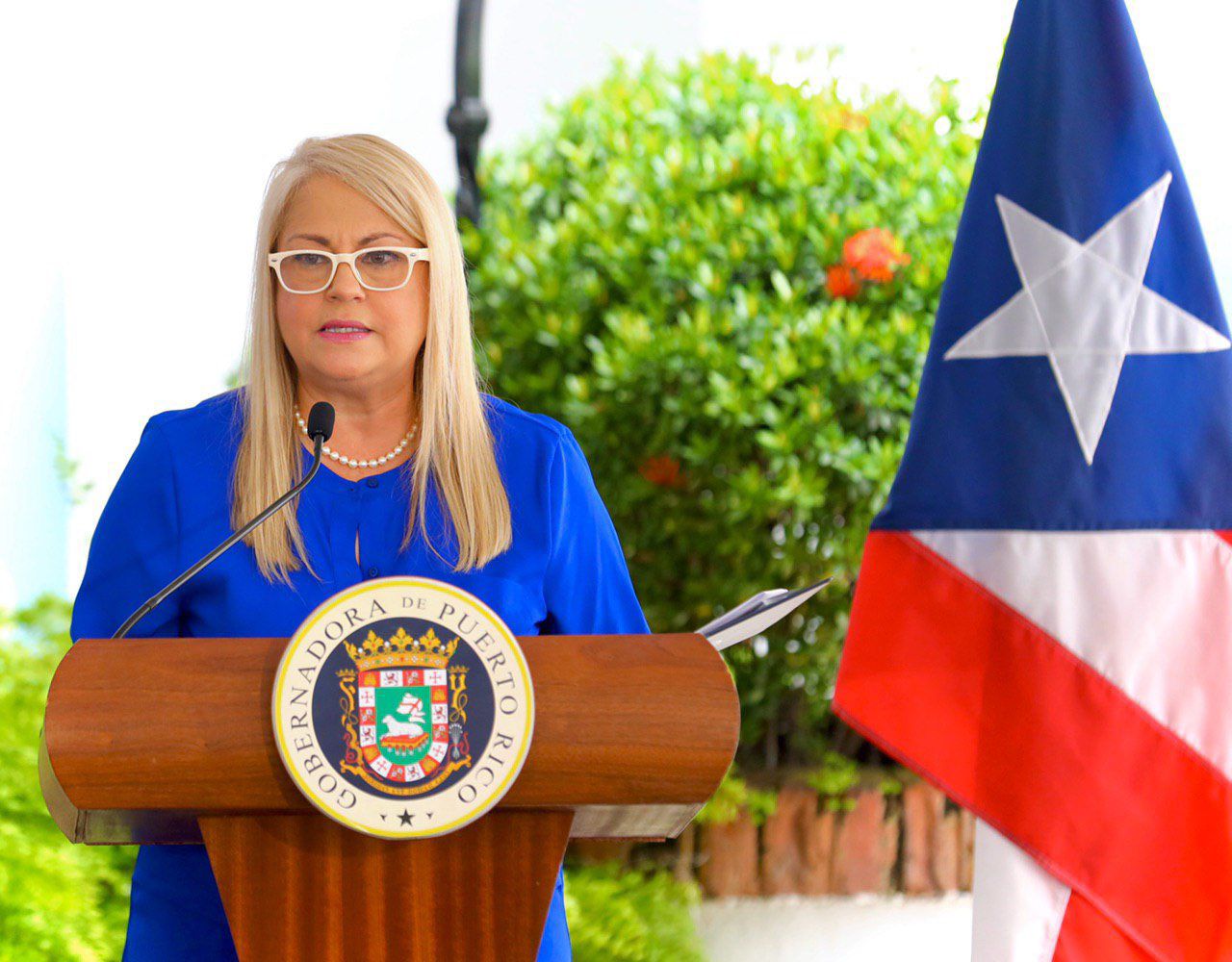 Wanda Vazquez - gobernadora - Foto via WV Twitter - marzo 19 2020